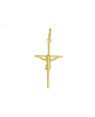 Pingente Cruz - 00 - 16mm x 34mm - 0.73gr