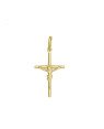 Pingente Cruz com Cristo - 00 - 14mm x 29mm - 0.66gr