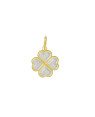 Pingente Trevo - 00 - 13mm x 20mm - 1.45gr