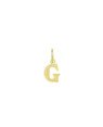 Pingente Letra G - 00 - 6mm x 15mm - 0.24gr