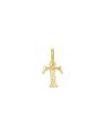 Pingente Letra T - 00 - 7mm x 15mm - 0.23gr
