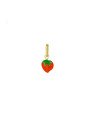 Pingente Moranguinho - 00 - 6mm x 14mm - 0.17gr