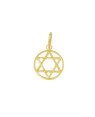 Pingente Estrela  Davi - 00 - 17mm x 25mm - 0.82gr
