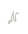 Pingente Letra N Reticulada - G1 - 15mm x 30mm - 1.17gr