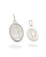 Pingente Medalha de N. Sra. das Gracas - G1 - 18mm x 37mm - 3.98gr