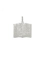 Pingente Biblia Sagrada - G1 - 20mm x 26mm - 3.31gr