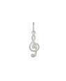 Pingente AG Nota Musical (SOL) - G3 - 8mm x 26mm - 0.63gr