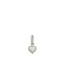 Pingente AG Corcao Duplo 6mm - G5 - 6mm x 12mm - 0.37gr