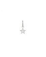 Pingente Mini Estrela Dupla - G5 - 6mm x 11mm - 0.32gr