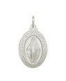 Pingente Medalha N. Sra. Das Gracas Grande - G1 - 21mm x 30mm - 5.76gr