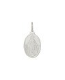 Pingente Medalha Oval N. Sra. das Gracas - G1 - 15mm x 29mm - 2.44gr