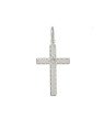 Pingente Cruz Diamantada - G1 - 16mm x 34mm - 1.15gr
