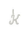 Pingente Letra "K" Media Lisa - G1 - 17mm x 26mm - 1.18gr