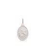 Pingente Oval Sao Jorge - G1 - 15mm x 29mm - 2.30gr