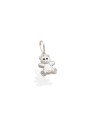 Pingente AG Ursinho Duplo - G5 - 7mm x 17mm - 0.53gr