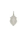 Pingente N. Sra. das Gracas com Moldura - G1 - 13mm x 18mm - 1.59gr