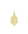 Pingente Santo Antonio com Moldura - 00 - 13mm x 27mm - 1.46gr