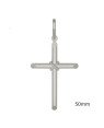 Pingente Cruz Palito Amarrada - G1 - 32mm x 68mm - 4.18gr