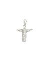Pingente Cristo Redentor Duplo - G1 - 18mm x 28mm - 1.16gr