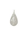 Pingente AG Gota Nossa Sra das Gracas (Oracao Verso) - G1 - 15mm x 18mm - 2.48gr
