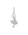Pingente AG Bailarina 25mm - G1 - 15mm x 35mm - 1.30gr