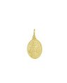 Pingente Oval Sao Francisco de Assis 15X11mm - 00 - 11mm x 25mm - 1.20gr