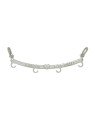 Pingente AG Canga "Amor Eterno" p/ 4  - G3 - 40mm x 12mm - 0.88gr