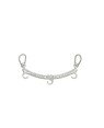 Pingente AG Canga "Amor Eterno" p/ 3  - G3 - 30mm x 12mm - 0.75gr