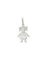 Pingente AG Menina Articulada - G3 - 13mm x 28mm - 1.24gr