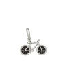 Pingente AG Bicicleta Dupla c/ Resina - G3 - 1mm x 1mm - 1.62gr