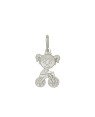 Pingente AG Menina Reticulada c/ Bicicleta  - G1 - 13mm x 30mm - 1.56gr