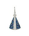 Pingente AG Nossa Senhora  Aparecida 30mm  - G3 - 20mm x 42mm - 3.28gr