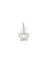 Pingente AG Coroa Vaz c/ Detalhes Reticulado 12mm  - G3 - 12mm x 20mm - 0.60gr