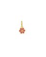 Pingente Flor 7mm c/ Resina - 00 - 7mm x 14mm - 0.30gr