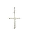Pingente AG Cruz c/ Cristo 28mm  - G1 - 19mm x 36mm - 1.37gr