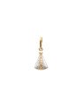 Pingente N. S. Aparecida 10mm c/ Rodio - 00 - 7mm x 17mm - 0.32gr