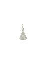 Pingente AG N. S. Aparecida 10mm - G5 - 7mm x 17mm - 0.39gr