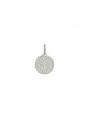 Pingente Medalha Sao Bento - G3 - 11mm x 11mm - 0.88gr