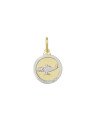 Pingente Profissao Enfermagem 15mm c/ Rodio - 00 - 15mm x 25mm - 1.38gr