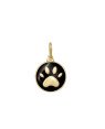 Pingente Redondo Pata Pet 15mm c/ Resina - 00 - 15mm x 25mm - 1.45gr