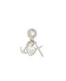Pingente AG Berloque 3 Gracas (1-150) - G5 - 10mm x 26mm - 1.83gr