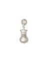 Pingente AG Berloque Saco da Felicidade Deus  - G3 - 10mm x 30mm - 1.88gr