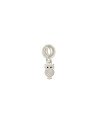 Pingente AG Berloque Coruja 8mm c/ Resina  - G5 - 5mm x 21mm - 0.93gr