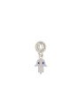 Pingente AG Berloque Mao de Fatima 10mm c/ Resina  - G5 - 8mm x 23mm - 0.94gr