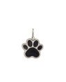 Pingente AG Pata Pet 16mm c/ Resina - G3 - 16mm x 24mm - 1.69gr