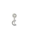 Pingente AG Berloque Lua Dupla  - G3 - 8mm x 26mm - 1.43gr