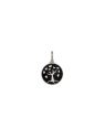 Pingente AG Arvore da Vida 11mm c/ resina - G5 - 11mm x 19mm - 0.94gr