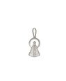 Pingente AG N. Sra Aparecida c/ Redondo Vazado - G3 - 9mm x 23mm - 0.76gr