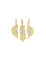 Pingente Amigos Best Friends - 00 - 22mm x 26mm - 1.77gr