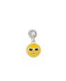 Pingente AG Berloque Emotions 11mm Oculos Escuro c/ Resina - G5 - 11mm x 22mm - 1.47gr